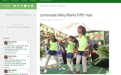 HawaiiWebLog on Lemonade Alley