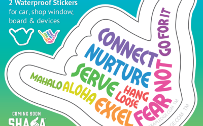 Free Shaka Stickers ~ Sign Up at ShakaPledge.com