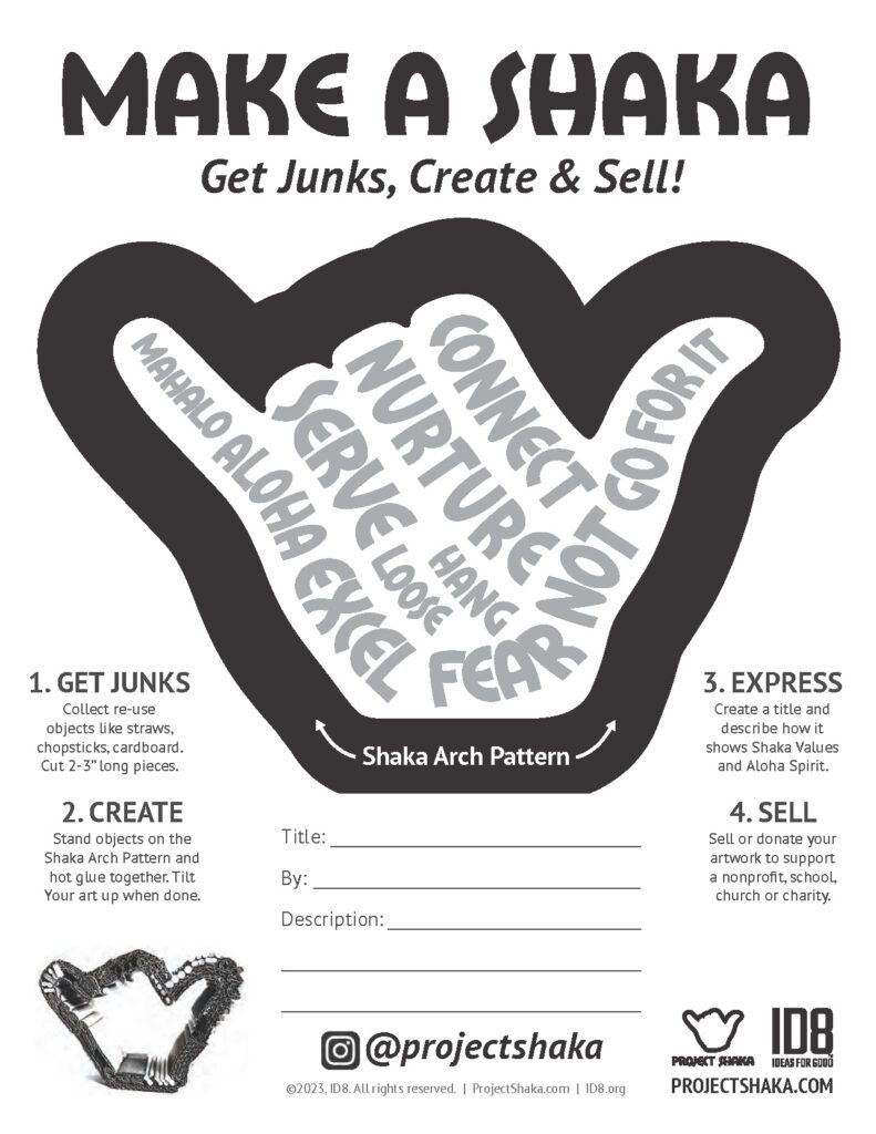 Make a Shaka Pattern Page