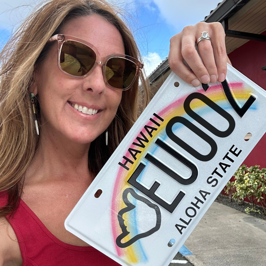 ID8 Board Member Christian Whitney gets Shaka Plate