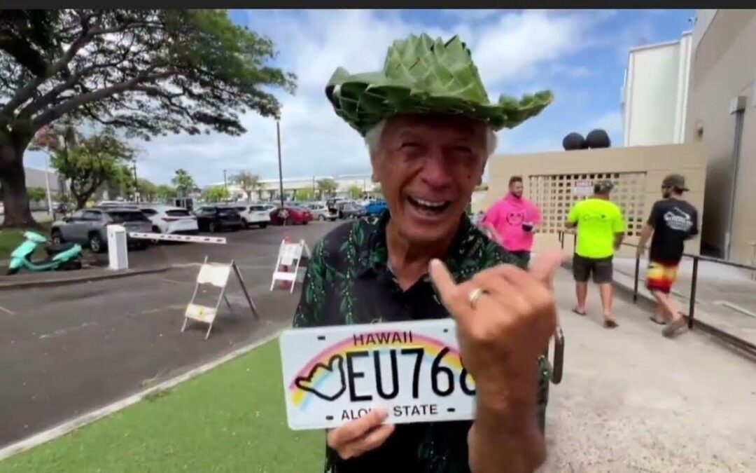 Hawai’i Shaka License Plates Launch