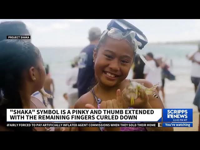 Scripps News: Hawaiian Lawmakers Seek to Make the Shaka the First-Ever Official State Gesture