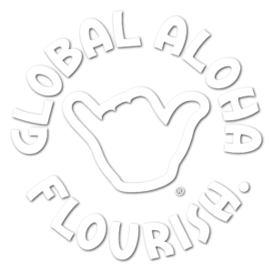 Global Aloha Circle Logo white